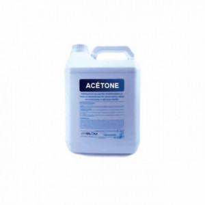 4 bidons d'acétone  - 4  bidons de 5 litres (20 litres au total)