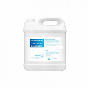 4 Bidons de détartrant écologique concentré - Contenance : 5 litres