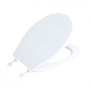 https://www.techni-contact.site/ressources/images/produits/merchandising/abattant-wc-antibacterien-en-polypropylene-blanc-86517444-1.jpg - Polypropylène - Charnières ajustables en plastique - Dimensions (LxPxH) : 360 x 460 x 40 mm