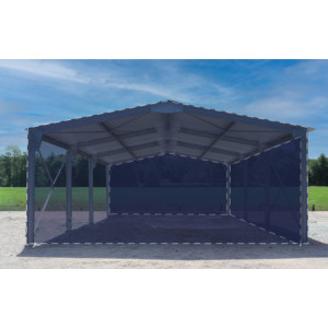 https://www.techni-contact.site/ressources/images/produits/merchandising/abri-bi-pente-en-kit-8x15x3-35m-badage-2-pignons-1-long-pan-bas-51517285-1.jpg - Robustesse et durabilité assurée grâce à sa structure galvanisée à chaud et sa couverture en tôles 1er choix à 5ondes renforcées.