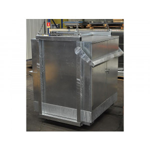 https://www.techni-contact.site/ressources/images/produits/merchandising/abri-de-stockage-pour-2-futs-carenage-complet-box-elingable-33284216-1.jpg - Abri avec bac de rétention - Carénage complet - Capacité : 2 fût de 220 L