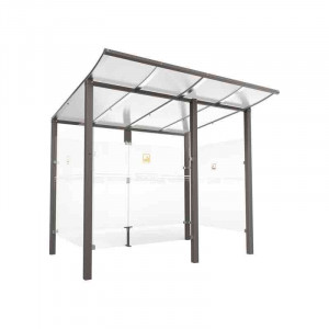 https://www.techni-contact.site/ressources/images/produits/merchandising/abri-fumeurs-profondeur-3400-mm-26776412-1.jpg - Longueur : 2500 ou 5000 mm - Profondeur totale : 3400 mm - A sceller ou sur platines