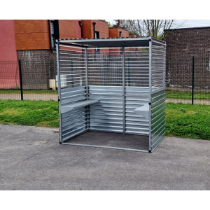 https://www.techni-contact.site/ressources/images/produits/merchandising/abri-multi-usages-37262527-1.jpg - Notre abri multifonction combine élégamment des espaces pour fumeurs, vélos et poubelles, offrant une solution pratique pour l\'aménagement extérieur