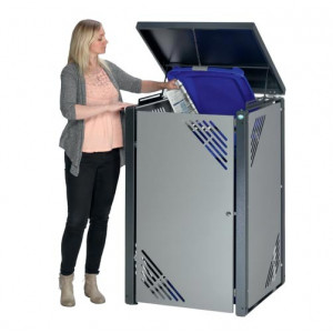 https://www.techni-contact.site/ressources/images/produits/merchandising/abri-pour-conteneur-120-l-et-240-l-14419148-1.jpg - Contenance : 120 et 240 L - Tôle acier traitée anti corrosion