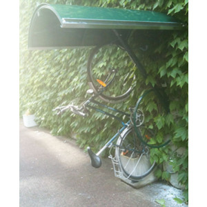 Abri vélo mural vertical - Entre-axes : 450 mm