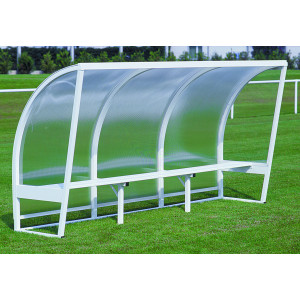 Abris touche en aluminium blanc - Hauteur : 1.60 m / 2 m