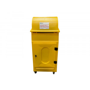 https://www.techni-contact.site/ressources/images/produits/merchandising/absorbant-pour-hydrocarbures-330-l-kit-d-intervention-armoire-pe-69497752-1.jpg - Capacité 330 L : Armoire mobile avec dévidoir pour rouleau absorbant et espace de rangement contenant des absorbants pour hydrocarbures et des équipements EPI pour nettoyer les déversements accidentels de produits polluants.
