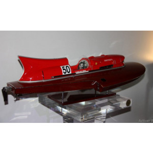 Accessoire déco Bateau Ferrari - Modèle réduit : 82 cm