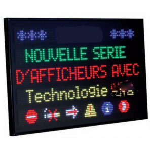 Affichage lumineux led - RGB 7 couleurs  -  Résistant au climat d’extérieur