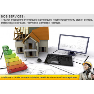 Agence de rénovation intérieure et travaux de décoration - Pour particuliers et professionnels