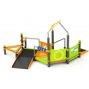 https://www.techni-contact.site/ressources/images/produits/merchandising/aire-de-jeux-inclusive-et-stimulante-pour-enfants-16491732-1.jpg - Dimensions : 7300 x 6580 mm – Structure : Métal
