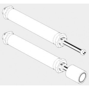 Amortisseur universel EDH 35 avec mécanisme de réarmement intégré Course mm 500 - Référence 200 320