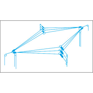 Antenne Rhombique - Puissance admissible	 Jusqu’à  : 20 kW