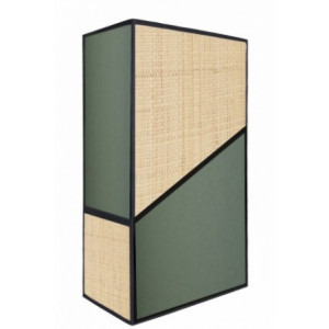 https://www.techni-contact.site/ressources/images/produits/merchandising/applique-murale-en-raphia-et-coton-95421937-1.jpg - Dimensions : H 35 x P 15 x L 22 cm