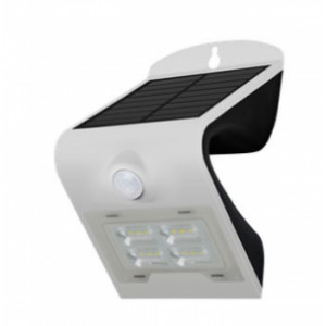 Applique solaire murale 2 W  - Lampe d'éclairage solaire LED 260 lumens