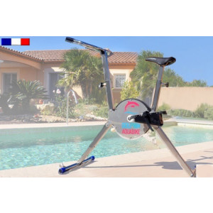 Aquabike à pédales réglables - Dimensions (L x l x h) : 60 x 140 x 40 (colis)