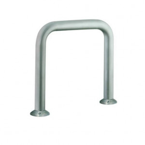 Arceau en acier inoxydable - Longueur : 650 mm - Diamètre : 61 mm - Acier inox - Tête ronde