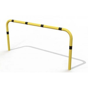 https://www.techni-contact.site/ressources/images/produits/merchandising/arceau-securite-simple-a-sceller-45697133-1.jpg - Longueur : 2000 mm - Hauteur hors sol : 1000 mm - Corps en tube acier de Ø60