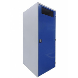 https://www.techni-contact.site/ressources/images/produits/merchandising/armoire-a-linge-en-acier-95243242-1.jpg - Acier - Dimensions (H x L x P) 1990 x 750 x 950 mm - Serrure de cylindre