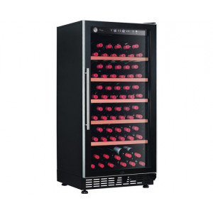 Armoire à vin mono-température - Température : +5°/+22°C - Capacité : 72 bouteilles