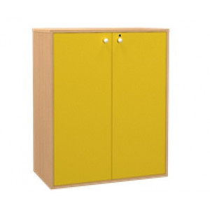 Armoire basse de bureau pour crèche - L:834 mm; H:1600 mm; P:452 mm