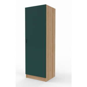 Armoire pour chambre en bois  - Structure en hêtre massif - Panneau mélaminé d'épaisseur 19 mm - Vérins plastiques
