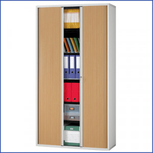 Armoire classement courrier - Dimensions (LxHxP) cm : 103,6 x 194 x 40