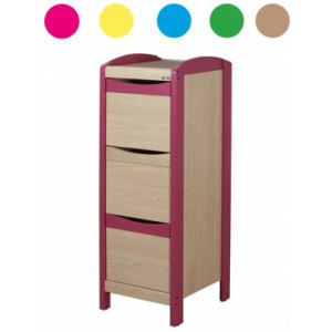 Armoire colonne - Avec cases