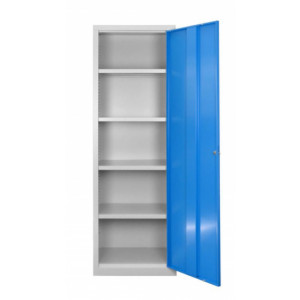 https://www.techni-contact.site/ressources/images/produits/merchandising/armoire-d-entretien-en-acier-4-etageres-l-600-x-p-500-x-h-1800-mm-8-coloris-de-porte-17443228-1.jpg - 4 étagères - L. 600 x P. 500 x H. 1800 mm - 8 coloris de porte
