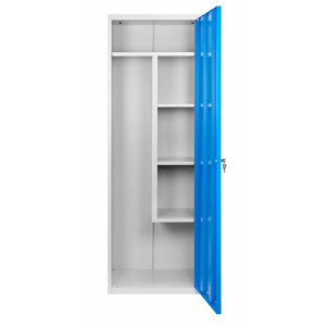 https://www.techni-contact.site/ressources/images/produits/merchandising/armoire-d-entretien-en-acier-4-etageres-tringle-en-pcv-l-600-x-p-500-x-h-1800-mm-8-coloris-de-porte-39625462-1.jpg - 4 étagères - Tringle en pcv - L. 600 x P. 500 x H. 1800 mm - 8 coloris de porte
