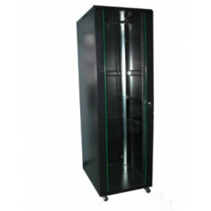 Armoire de brassage 19 pouces noire - Dimensions : 21U - L 600 X P 600 mm