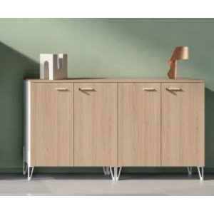 https://www.techni-contact.site/ressources/images/produits/merchandising/armoire-de-bureau-avec-portes-battantes-42154324-1.jpg - Largeur : 172 cm - Type de portes :Battantes