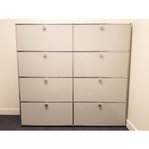 Armoire de bureau sécurisée - Capacité : 100 Kg / tablette