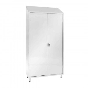 https://www.techni-contact.site/ressources/images/produits/merchandising/armoire-de-rangement-2-portes-battantes-27929343-1.jpg - Dimensions (L x P x H) : 1400 x 500 x 2160 mm – 2 portes battantes - En acier inoxydable