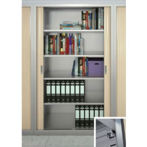 Armoire de rangement monobloc - Hauteur 198 cm  Profondeur P 43 cm