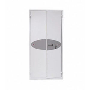 https://www.techni-contact.site/ressources/images/produits/merchandising/armoire-forte-ignifuge-serrure-a-cle-600-l-21174748-1.jpg - Dimensions Extérieures ( HxLxP en mm ): 1950 x 930 x 520