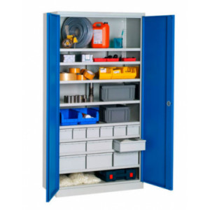 Armoire industrielle en kit - Dim.(LxPxH): 1000x500x1950 mm