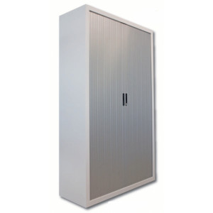 Armoire métallique rideau PVC - Acier laminé à froid - Hauteur : 750 à 1980 mm