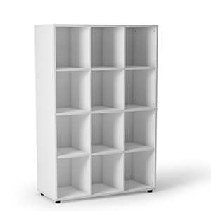 Armoire modulable - Mobibox MV12 - Armoire ouverte de 12 casiers