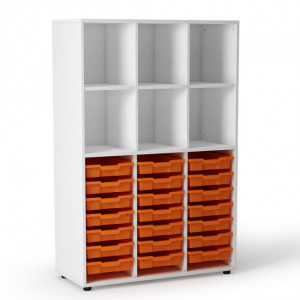 Armoire modulable - Mobibox MV21BE - Armoire ouverte de casiers et de bacs