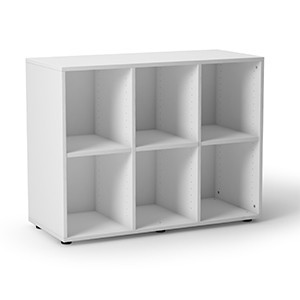 Armoire modulable - Mobibox MV6 - Armoire ouverte de 6 casiers
