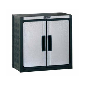 Armoire murale 2 portes pour garage - Dimensions (LxHxP) cm : 77 x 77 x 41