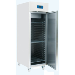 Armoire réfrigérée Gastronorme GN 2/1 inox - Dimensions : L 654 x P 840 x H 2000 mm ou L 1344 x P 840 P x H 2000 mm
