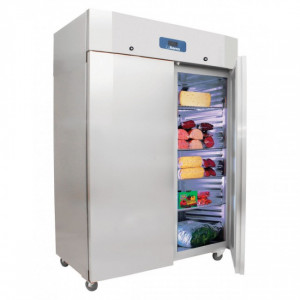 Armoire réfrigérée porte pleine froid positif - Capacité : 1410 Litres
