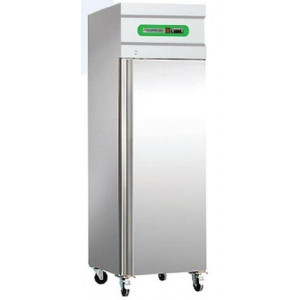 https://www.techni-contact.site/ressources/images/produits/merchandising/armoire-refrigeree-positive-professionnelle-1-porte-55176341-1.jpg - Froid positif ventilé - Capacité GN2/1 montée sur roulettes