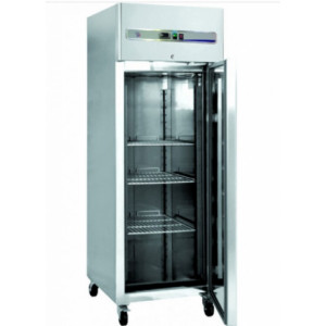 Armoire réfrigérée sur roulettes à froid négatif - Réfrigération statique + ventilateur -18°C/-22°C à 40°C