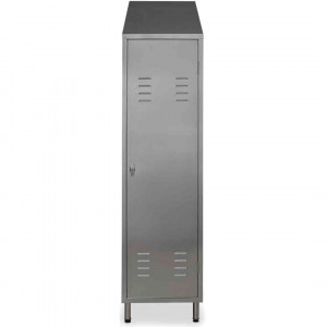 https://www.techni-contact.site/ressources/images/produits/merchandising/armoire-vestiaire-1-porte-battante-83137345-1.jpg - Dimensions (L x P x H) : 500 x 400 x 2000 mm – 1 porte battante - En acier inoxydable