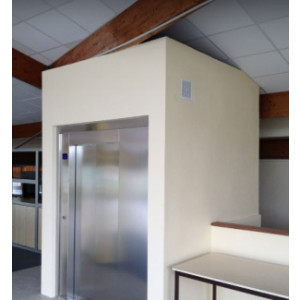 Ascenseur électrique pour bâtiment existant et neuf - Ascenseur sans local machine hauteur sous dalle 2,6 m