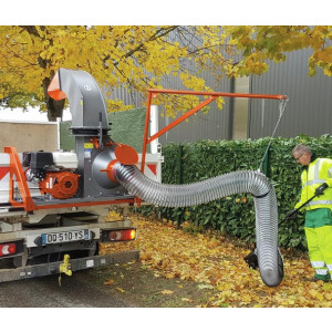 Aspirateur de feuilles adaptable sur ridelle  - Puissance utile : 13 ou 16 CV - Diamètre turbine : 400 mm