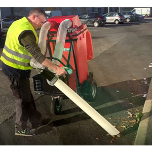 Aspirateur électrique de déchets urbains - Batterie : 56 Volts SAH
